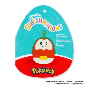 Pokémon 14-Inch Bellibolt and Fuecoco Squishmallows Bundle