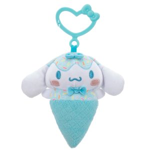 Hello Kitty and Friends 4-Pack Ice Cream Clip-On Plush