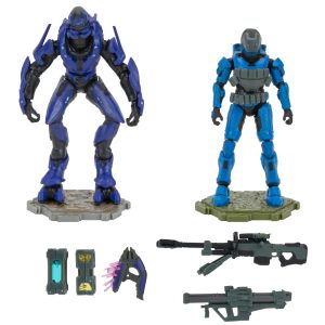 Halo Action Figure Pack – Spartan Gungnir and Elite Mercenary