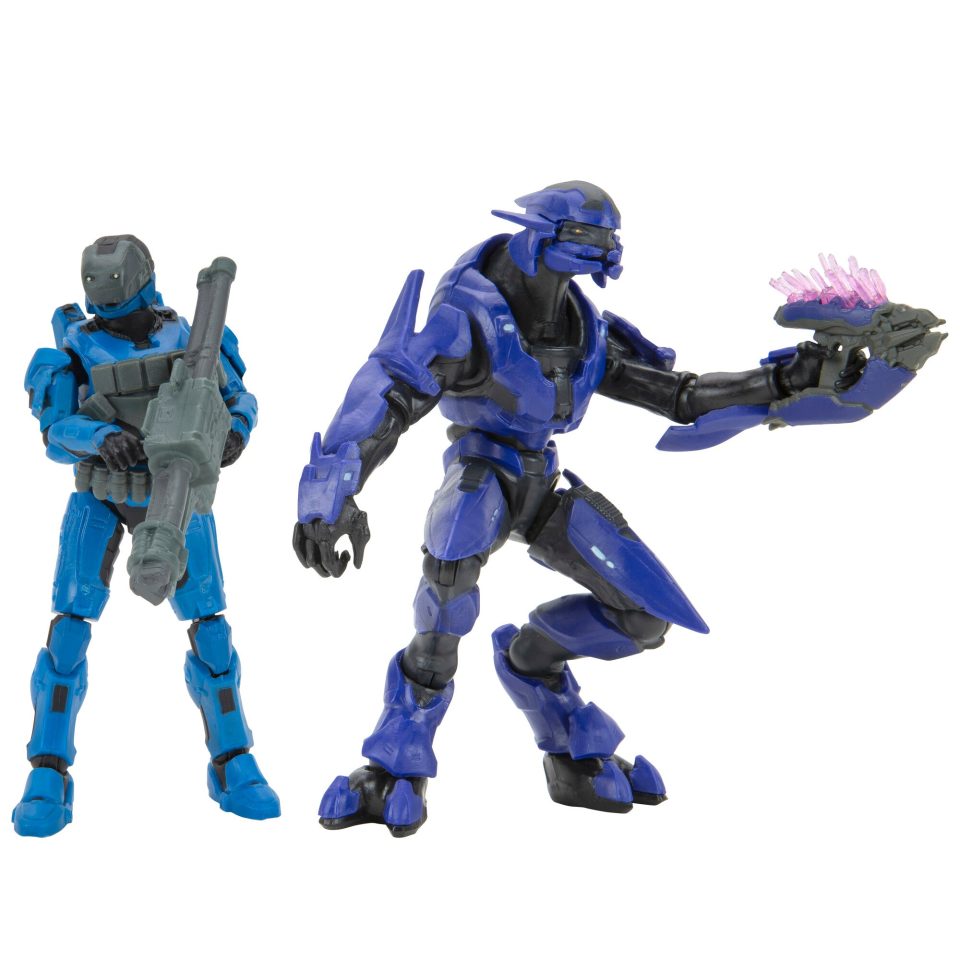 Halo Action Figure Pack - Spartan Gungnir and Elite Mercenary