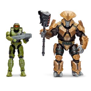 Halo Two Figure Pack – Master Chief vs. Brute Chieftain