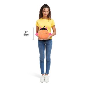 8-Inch Margie the Pastel Orange Pumpkin in Pink Devil Costume