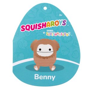 8-Inch Benny the Brown Corduroy Bigfoot