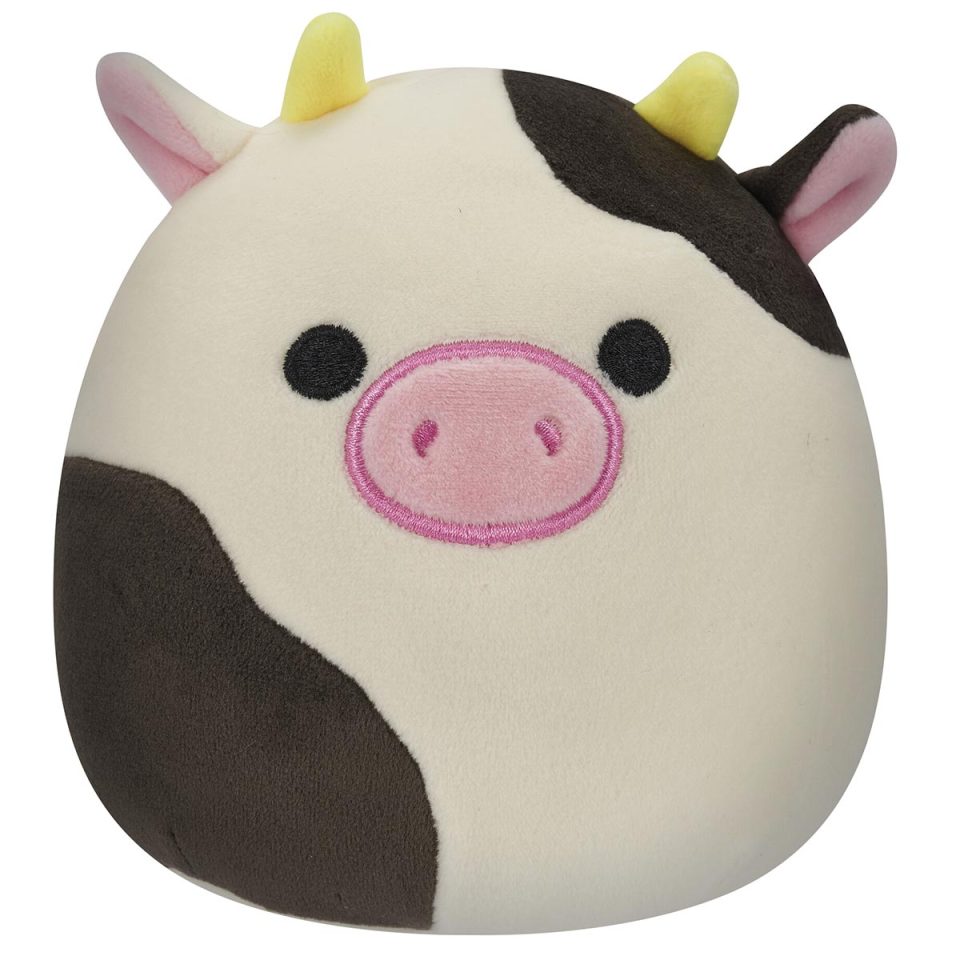 5-Inch Connor the Black and White Cow