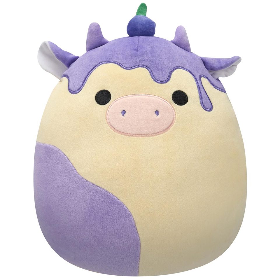 12-Inch Benito the Blueberry Cheesecake Cow