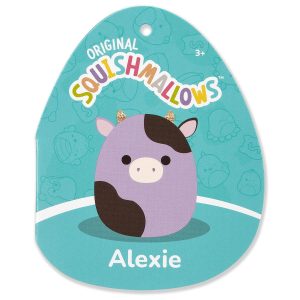 24-Inch Alexie the Purple and Black Cow