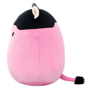 8-Inch Pollyanna the Black and Pink Cow