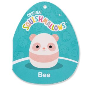 14-Inch Bee the Peach Velvet Panda