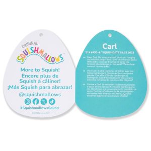 14-Inch Carl the Cheeseburger with Red and Blue Star Headband