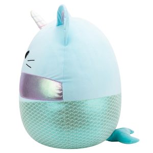 20-Inch Svetlana the Teal Caticorn Mermaid