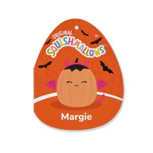 8-Inch Margie the Pastel Orange Pumpkin in Pink Devil Costume
