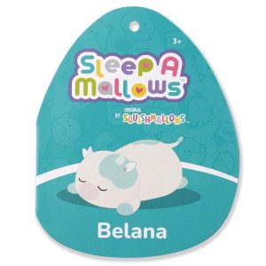 12-Inch Belana the Aqua Cow Sleepamallows