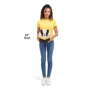 Harry Potter 10-Inch Hufflepuff Badger in Hogwarts Robe