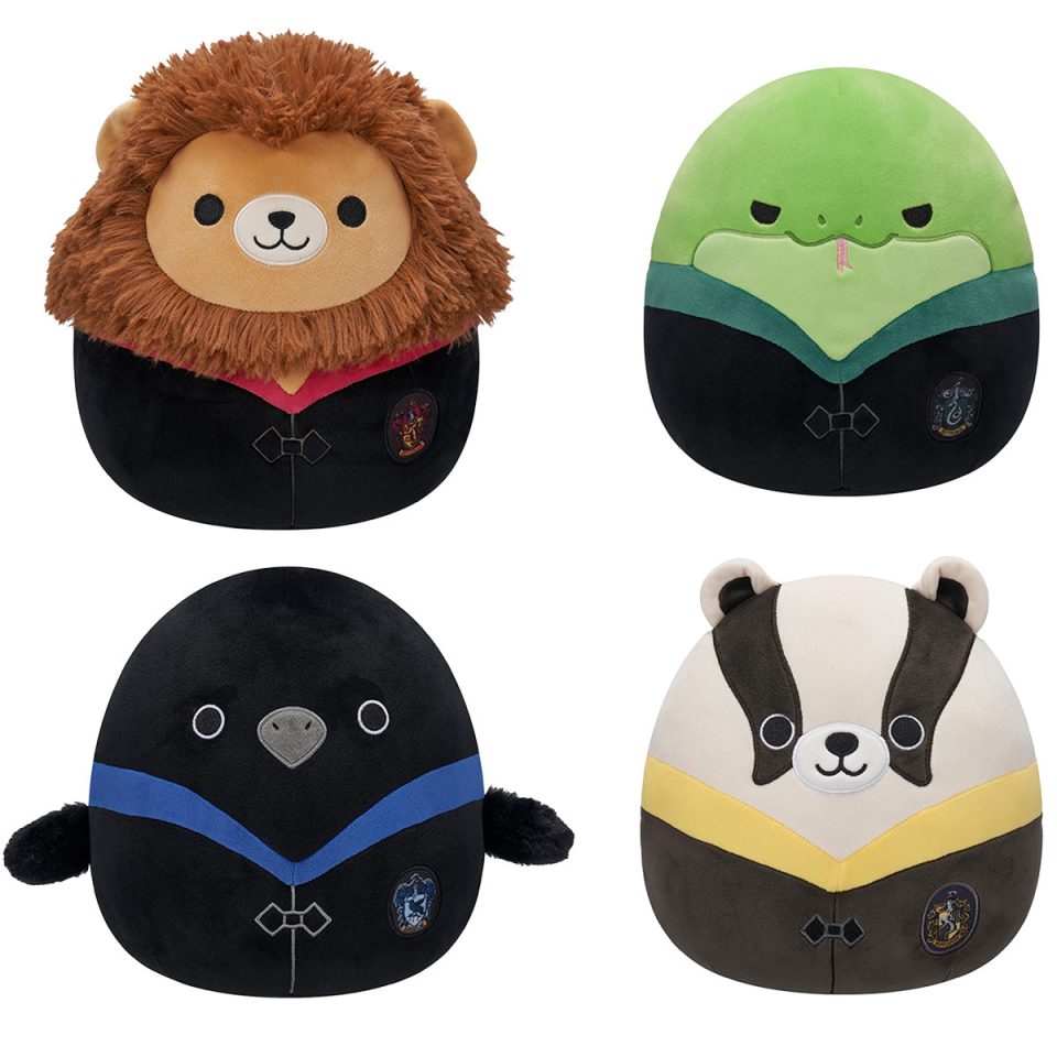 Harry Potter 10-Inch Squishmallows in Hogwarts Uniform Bundle